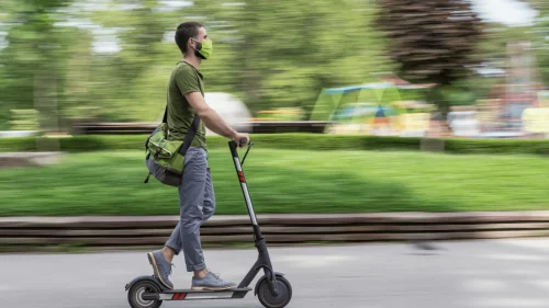 escooter km reichweite blogbeitrag escooter mit maske fahren