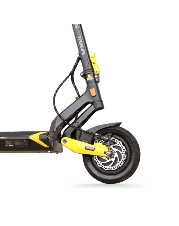 Techlife Q5 by Teverun Dualmotor Offroad E-Scooter Federrung vorn
