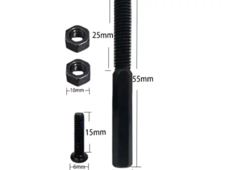 Ninebot MAX G30 Schraube – Einstellschraube für Klappmechanismus mit Lochhülsen und Muttern. Passend für G30, G30E, G30D und weitere Modelle