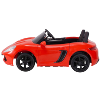 ACTIONBIKE MOTORS Kinder Elektroauto Porsche Look Premium Supercar XXL Rot Seite