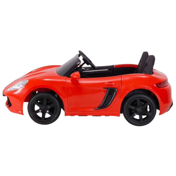 ACTIONBIKE MOTORS Kinder Elektroauto Porsche Look Premium Supercar XXL Rot Seite