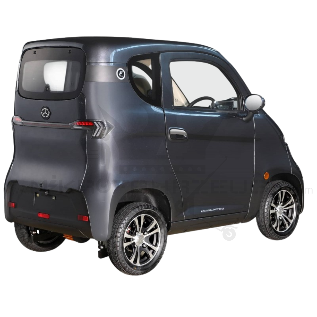 Kabinenroller Futura Two jetzt als Blei-Gel-Akku Version 45 km/h Mini-Auto  Elektromobil E-Mobil 80km 