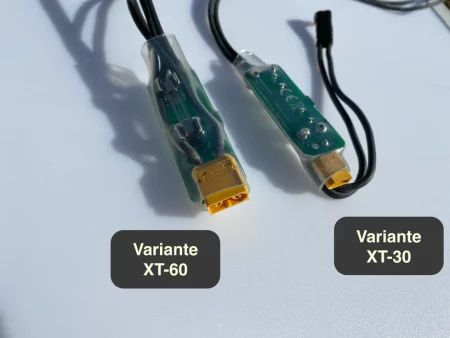 Y-Kabel für Zusatzakku mit Sicherung