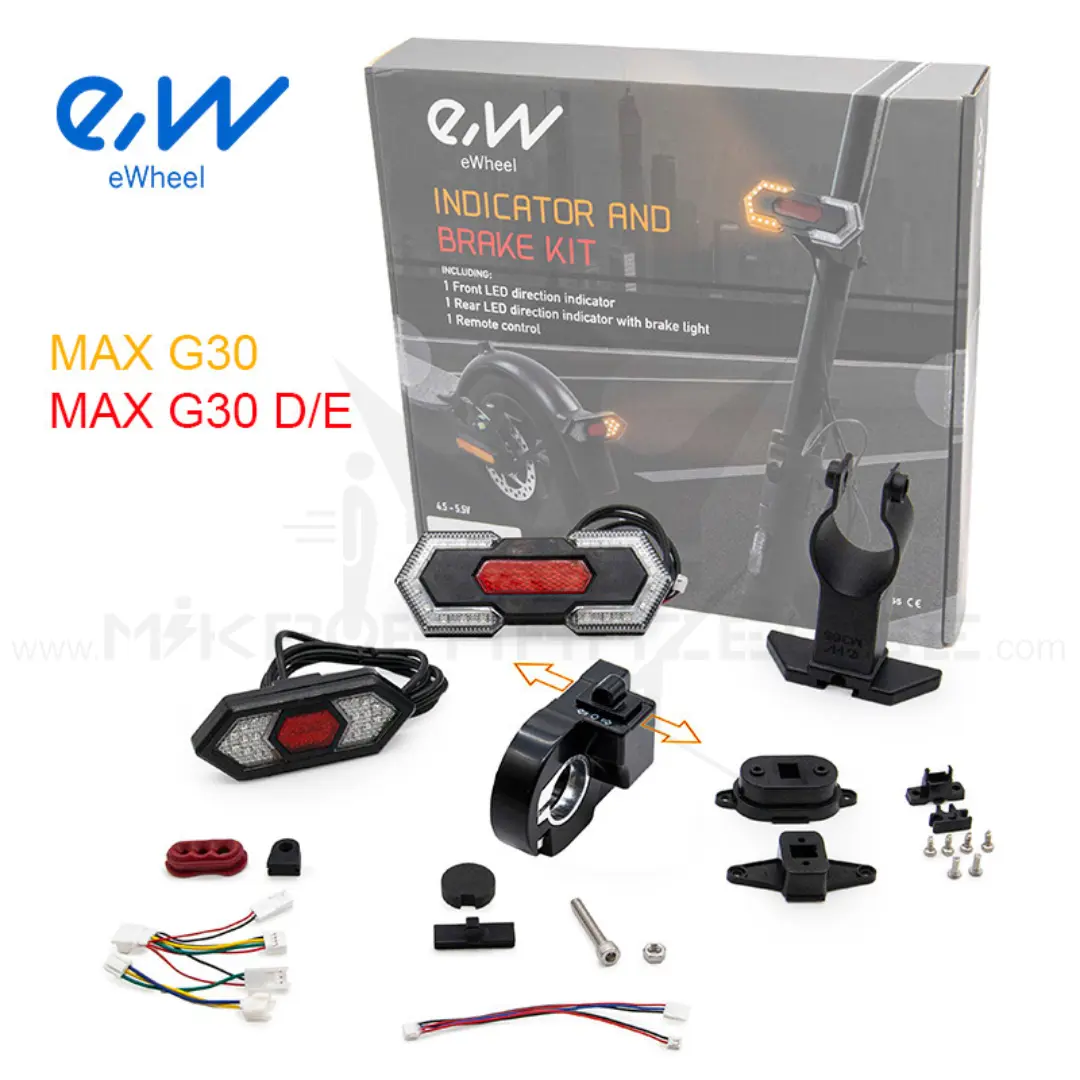 EWHEEL Wireless Bluetooth Funk Blinker und Bremslicht NINEBOT MAX G30, G30  D/E - Mikrofahrzeuge
