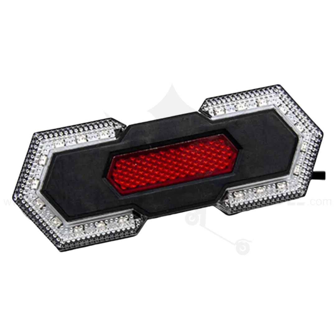 Universal LED Warnung Blinker Licht Hinten Tailight Für Ninebot Max G30  Elektrische Roller Drahtlose Fernbedienung Wiederaufladbare - AliExpress