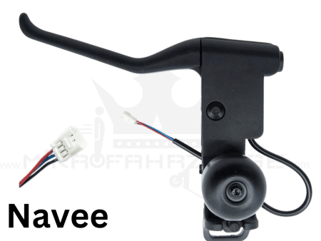 Navee V40 Bremshebel links mit integrierter Klingel elektronisch Hall sensor Brakelever