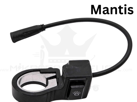 Kaabo Mantis Beleuchtungstaster Lichtschalter für light Licht Beleuchtung Switch Button Taste