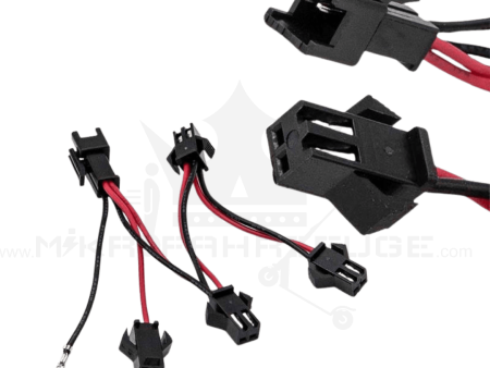 Kaabo Mantis Beleuchtungstaster Lichtschalter für light Licht Beleuchtung Switch Button Taste Ersatzteil E-Scooter LED Kabel Paraleladapter für Licht Anschluss