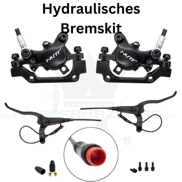 Hydraulic Brakekit tuning Kit Set Hydraulische Bremsen Upgrade E-scooter tuning Brakekit Bremsenset