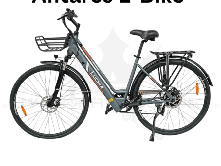 ANTARES EBIKE GREEN Elektrisches Fahrrad 25km/h 50km Reichweite