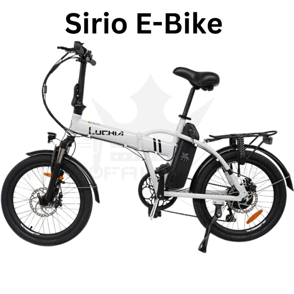 SIRIO EBIKE KLAPPBAR Elektrisches Fahrrad 25km/h 50km Reichweite