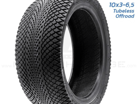 10x3-6,5 Tubeless Offroad Reifen Escooter Ersatzteil Tyre Sparepart