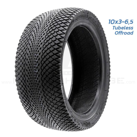 10x3-6,5 Tubeless Offroad Reifen Escooter Ersatzteil Tyre Sparepart