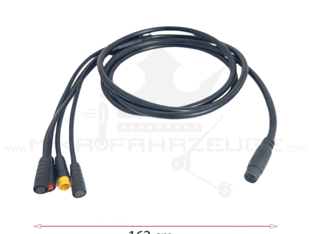 ogist Urbetter M6, Ecoxtrem Bison, B-Mov Freestyle 5 Mainwire Verbindungskable Cable zwischen Controller und Dashboard