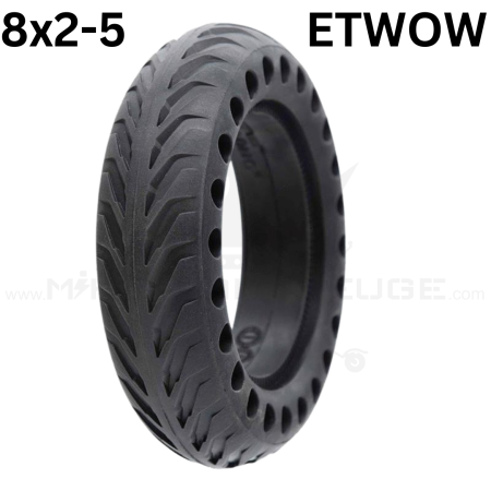 Etwow Vollgummireifen 8x2-5 Honeycomb Ersatzreifen Reifen Tyre Tire