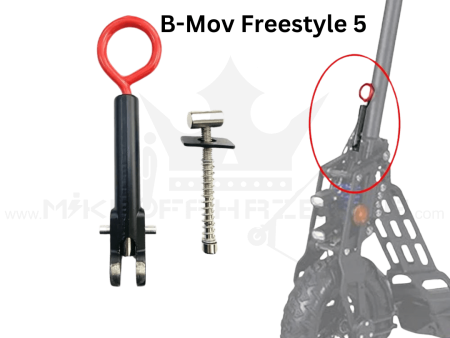 Faltschraube Klappmechanismus Sicherung Klappschraube Ersatzteil für Bogist Urbetter M6, Ecoxtrem Bison, B-Mov Freestyle 5
