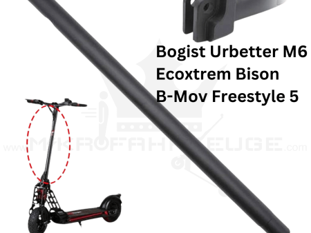 Lenkstange Mast Ersatzteil für Bogist Urbetter M6, Ecoxtrem Bison, B-Mov Freestyle 5 Chassis
