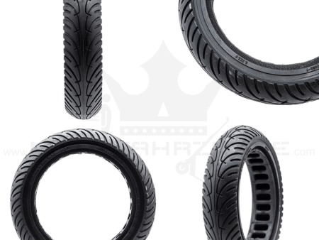 NEDONG 8,5x2-6,1 honeycomb Black line Ersatzreifen Escooter Wheel Tire Solid Vollgummi