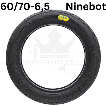 Ninebot 6070-6.5 Pannensicher Reifen Tyre Tubeless Cityroad Ninebot F2 Ninebot F25E II Ninebot F30E Ninebot F40E Ninebot KickScooter MAX G2 Ninebot MAX G30 Ninebot MAX G30E II Ninebot MAX G30LE II Wispeed X1050 Max