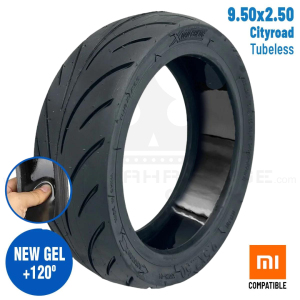 Tubeless schlauchloser GEl Reifen Pannensicher Xiaomi 9,5x2,5 CITYROAD straßenreifen Tire Tyre Ersatzreifen Rad