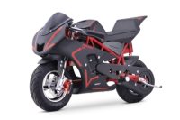 Kinder Elektro Pocketbike Rennmaschine Kindermotorrad ROT