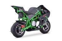 Kinder Elektro Pocketbike Rennmaschine Kindermotorrad Heckansicht