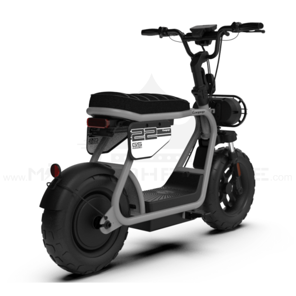 Coopop Rugged GS Elektroroller 48V 30Ah 45kmh 60km Reichweite Scooter E-Scooter Fahrzeug schwarz beige Elektrofahrzeug Rooder blau grau