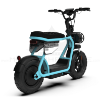 Coopop Rugged GS Elektroroller 48V 30Ah 45kmh 60km Reichweite Scooter E-Scooter Fahrzeug schwarz beige Elektrofahrzeug Rooder