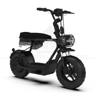 Coopop Rugged GS Elektroroller 48V 30Ah 45kmh 60km Reichweite Scooter E-Scooter Fahrzeug schwarz beige Elektrofahrzeug Rooder