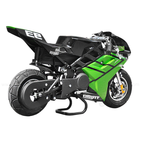 Nitro Motors Tribo 1060W Eco Pocketbike (versch. Farben) Kinder Motorrad E-bike grün