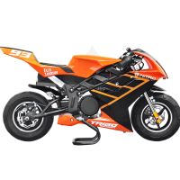 Nitro Motors Tribo 1060W Eco Pocketbike (versch. Farben) Kinder Motorrad E-bike grün