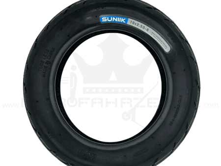SUNIIK E-Scooter Reifen 10x2,5-6 Tubeless Cityroad mit Pannenschutzgel Tire Tyre Gel Antipannengel Ersatzteil Escooter