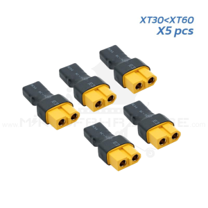 XT30-Stecker-auf-XT60-Buchse-Adapter-fuer-Akku-und-Controller-5-Paar-Pack