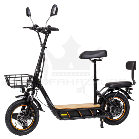 KuKirin C1 Pro E Scooter mit Sitz Power und Reichweite bis zu 45 km/h