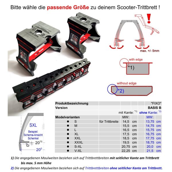 escootercasefix kofferhalter