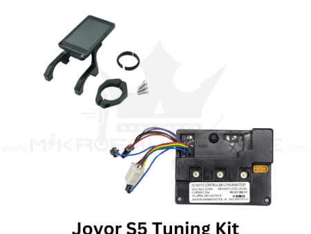 Joyor S5 und S5 Pro Tuning Kit. Internationales Dashboard und Controller. E Scooter schneller machen