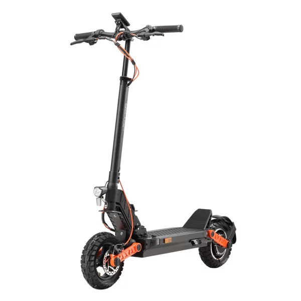 Joyor S5 Offroad E Scooter mit Zulassung in Deutschland von vorn mit Licht