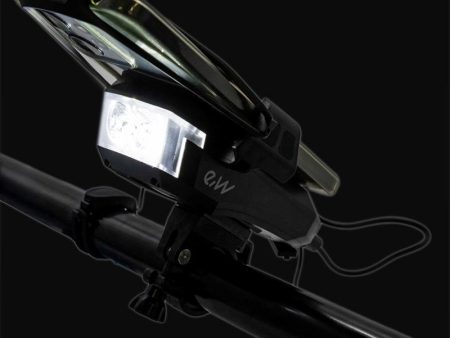 E Scooter Frontlicht mit powerbank und Handyhalterung