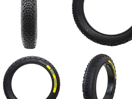 Fat-Bike Reifen Mantel 20x4 verschiedene ansichten - Offroad Profil