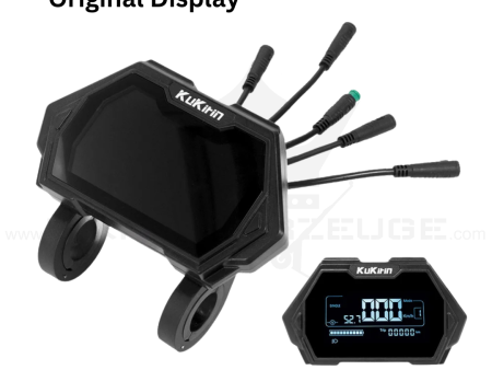 Original KuKirin G2 Master Display (TFM13-FEMAI-3) – Ersatzdisplay für E-Scooter mit präziser Anzeige von Geschwindigkeit, Akkustand und Fahrmodi
