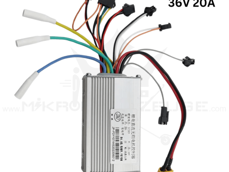J&P Steuergerät / Motor Controller 36V 20A – Einzelkomponente oder Komplettset mit Display und Mainwire für maximale Performance.