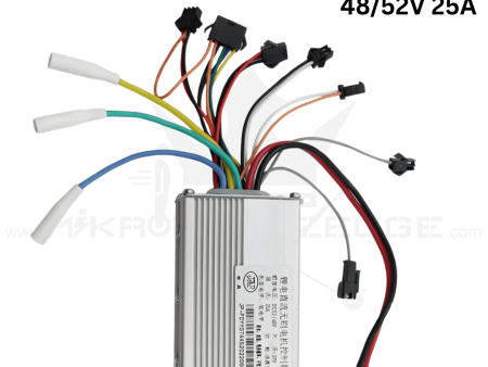 J&P Steuergerät / Motor Controller 48/52V 25A – Einzelkomponente oder Komplettset mit Mainwire und modernem Display für maximale Leistung.