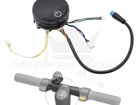 Ninebot E22 Original Dashboard Display – Internationale Version. Klare Anzeige und robuste Verarbeitung für optimale Kontrolle und Kompatibilität