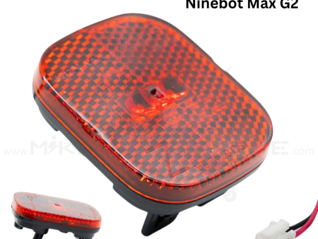 Ninebot Max G2 Original Rücklicht – Licht hinten mit Bremslichtfunktion. Passend für die gesamte G2-Serie inklusive G2E und G2D