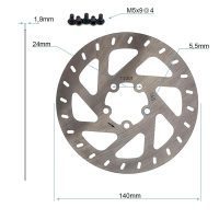 Xiaomi Mi4 Original Bremsscheibe – Brakedisc 140mm, 5-Loch-Aufnahme, Stärke 1,8mm, inkl. Schrauben. Robust, langlebig und passgenau