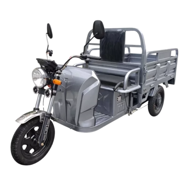 Elektro Lastendreirad TukTuk ohne Dach Seitenansicht