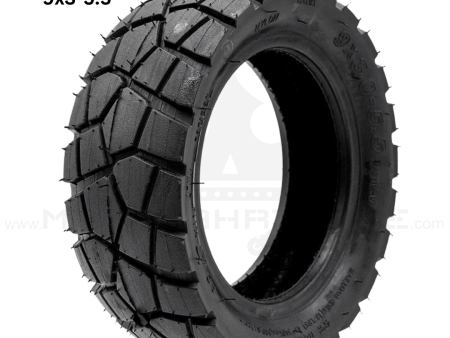 KuKirin G2 Pro Allwetterreifen 9x3-5.5 (2024) von AOXIN – Hochwertige Gummimischung für maximale Traktion und Langlebigkeit