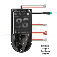 Original NIU KQi3 Display 48V – Hochwertiges Dashboard mit übersichtlicher Anzeige von Geschwindigkeit, Akkustand und Fahrmodi