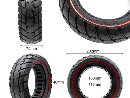 Pannensicherer E-Scooter Reifen 8,5x3 mit Allwetterprofil – Perfekt für VSETT 8, VSETT 9 & IO HAWK Nine, ultraleicht & langlebig.
