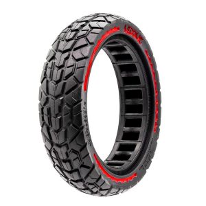 Nedong Ultralight Offroad Vollgummireifen 8,5x2 – Für 34 mm Felgenbettbreite | In Blau, Rot oder Gelb erhältlich ROT